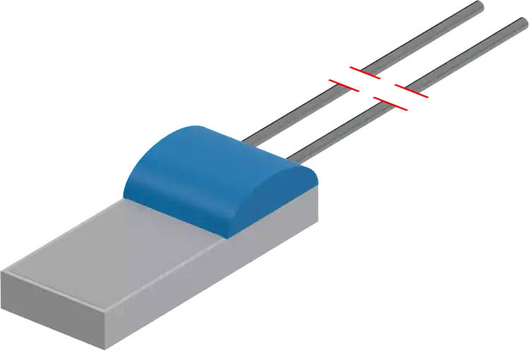 Platinum-chip temperature sensors PCW-S-PtNi