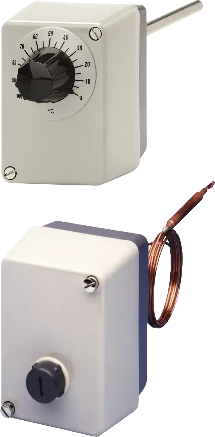 Thermostats simples pour montage en saillie