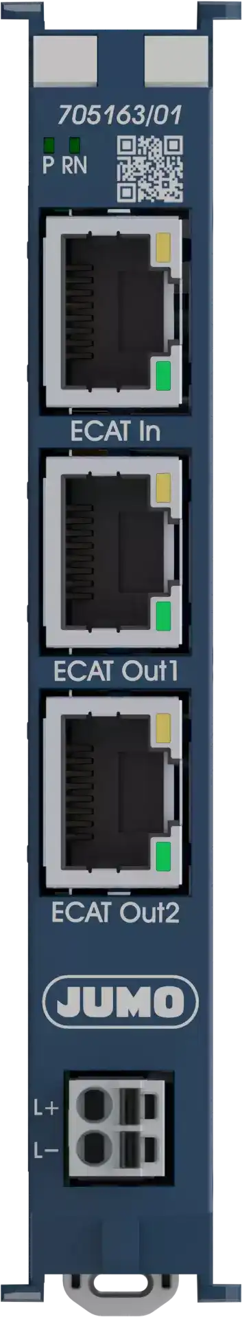 JUMO I/O system communication module 3-channel
