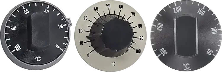 Bouton de consigne pour thermostats