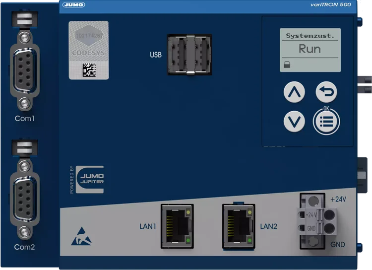 Central processing unit for an automation system JUMO variTRON 500