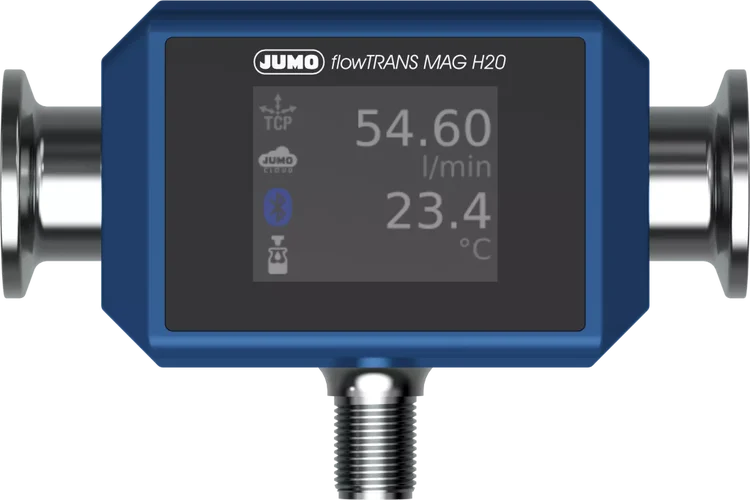 Electromagnetic flowmeter JUMO flowTRANS MAG H20