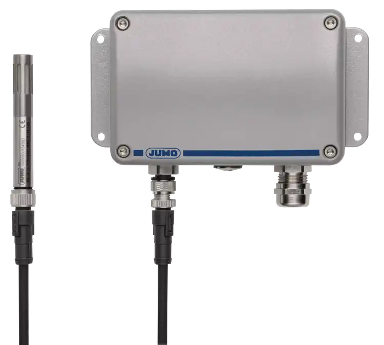Capacitive hygrothermal transducer