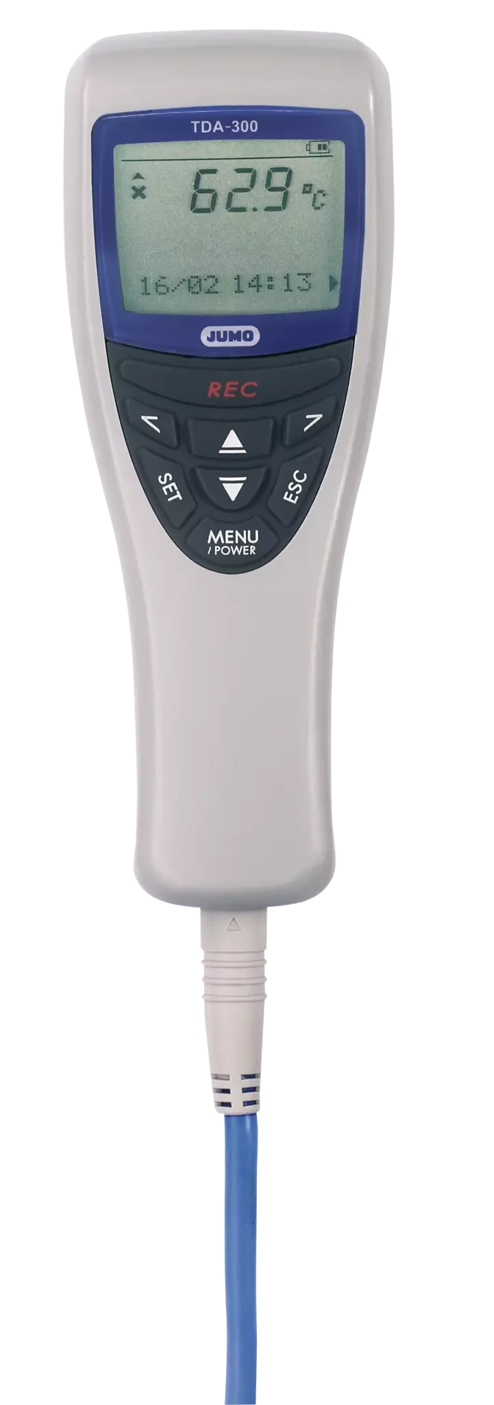 Handheld thermometer JUMO TDA-300 and JUMO TDA-3000