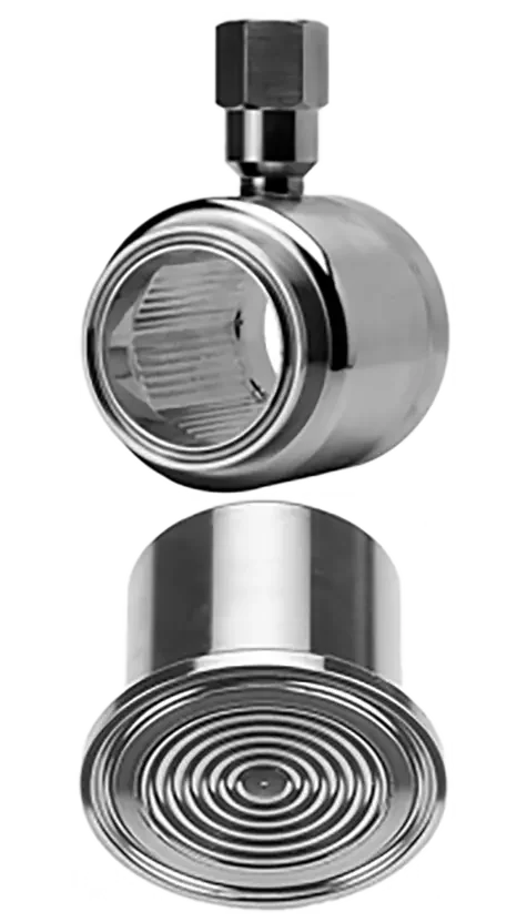 With clamp connection Diaphragm seal