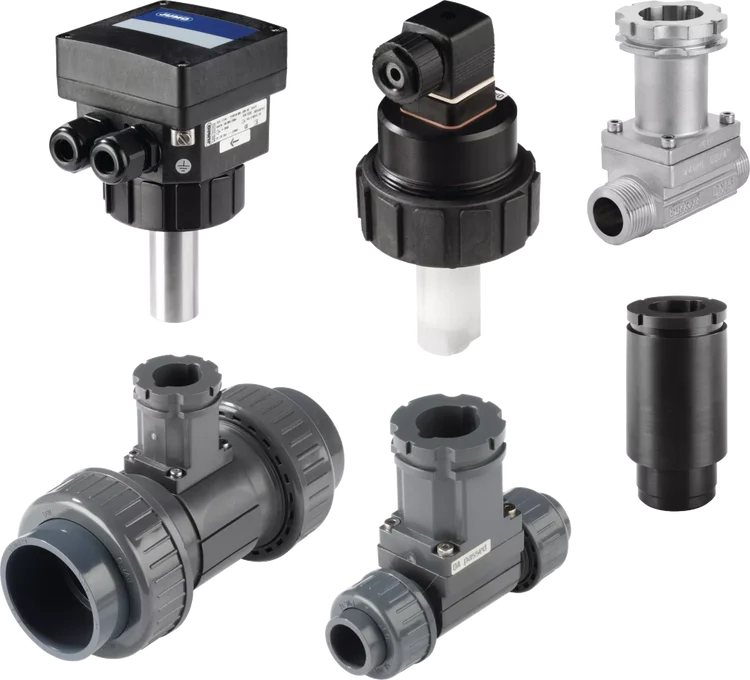 For flow sensors Fittings