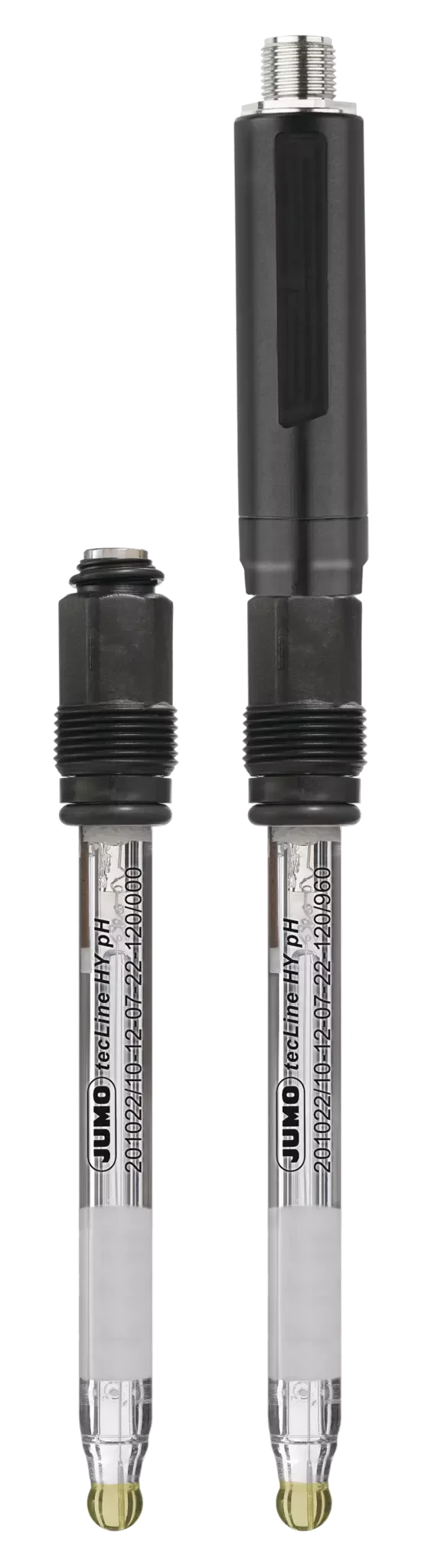 pH combination electrodes for hygienic applications JUMO tecLine HY