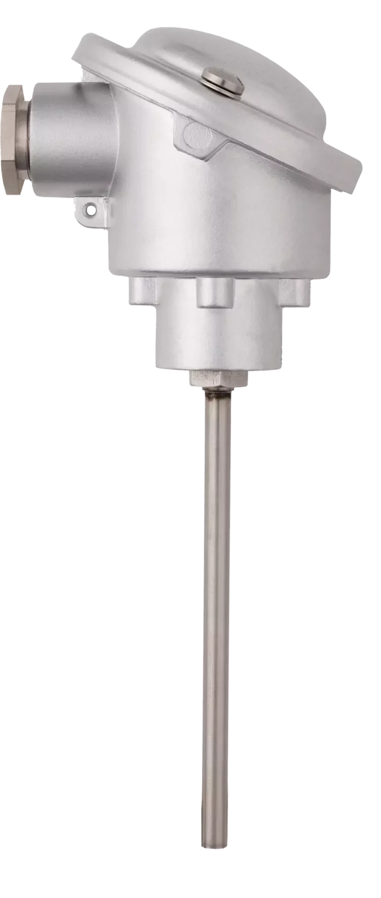 Push-in RTD temperature probe with terminal head (form B) for standard applications JUMO Etemp B