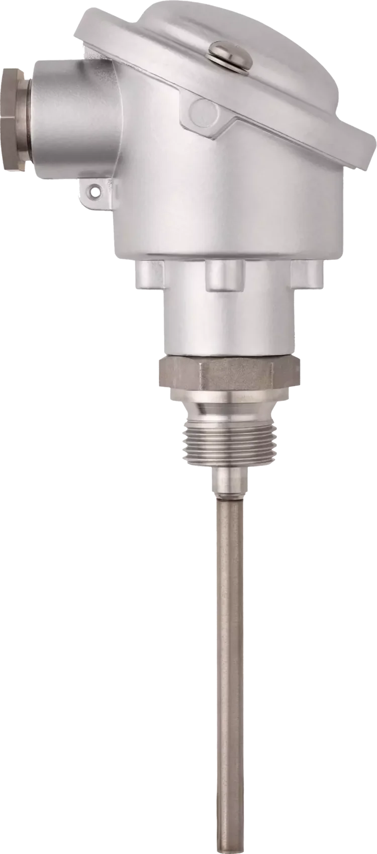 Screw-in RTD temperature probe with terminal head form B JUMO Etemp B