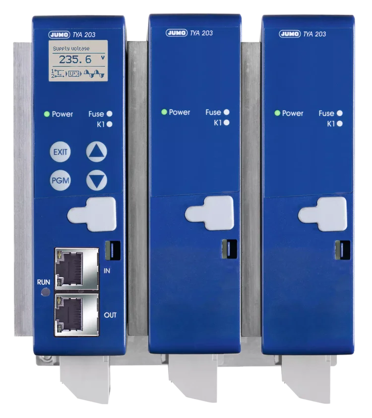 Three-phase thyristor power controller JUMO TYA 203