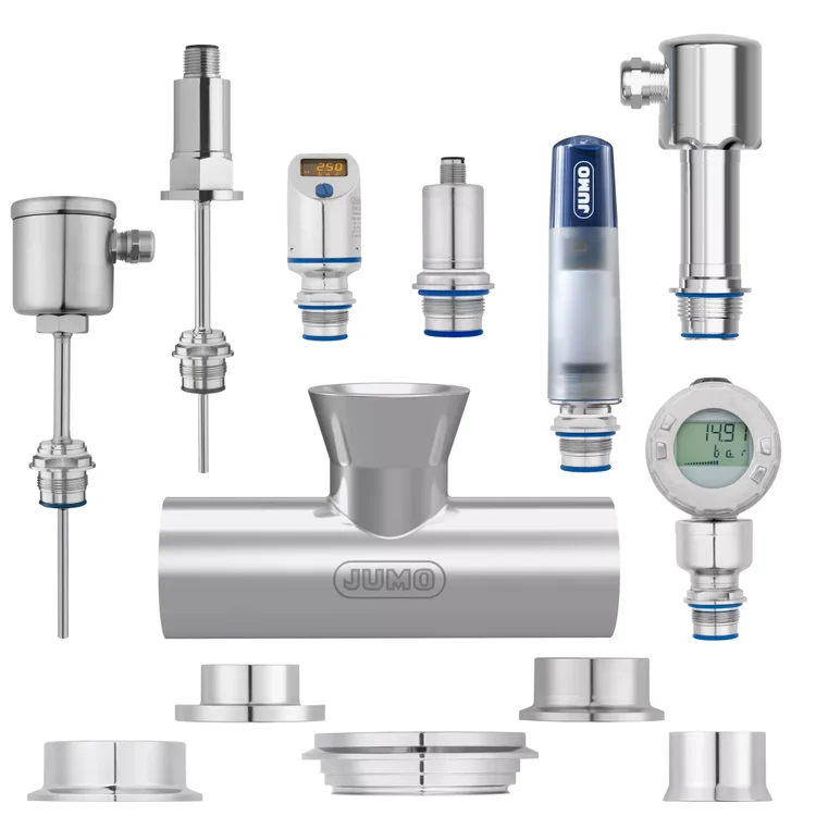 Hygienic process connection JUMO PEKA