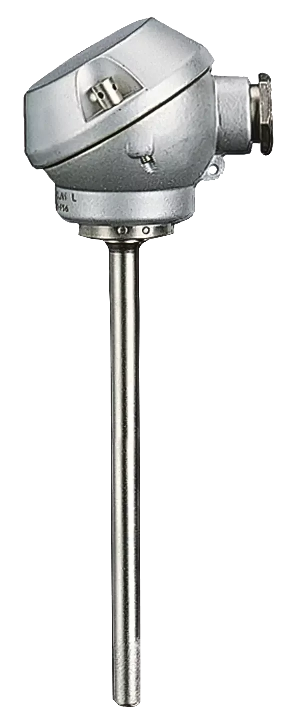 With terminal head form J Push-in RTD temperature probe