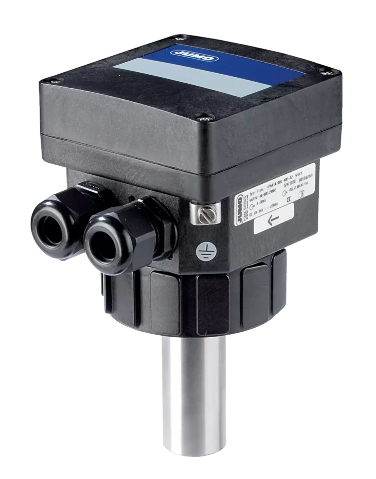 Plug-in magnetic-inductive flow transmitter JUMO flowTRANS MAG I01