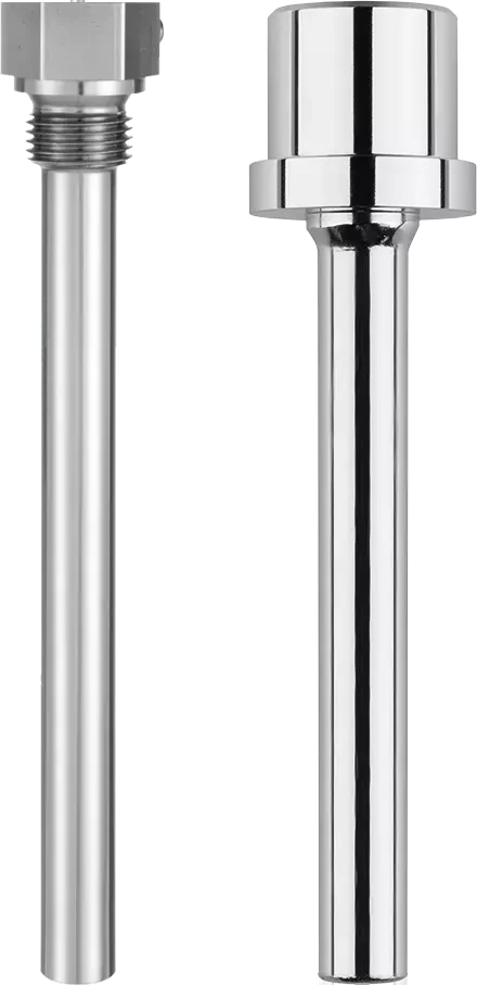For zone separation 0/1 or 20/21 ATEX thermowells