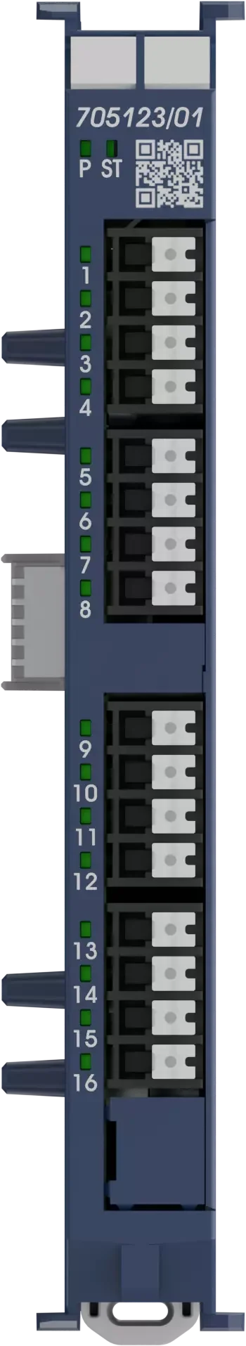 Module for JUMO variTRON automation system JUMO I/O system analog output module, 4-channel