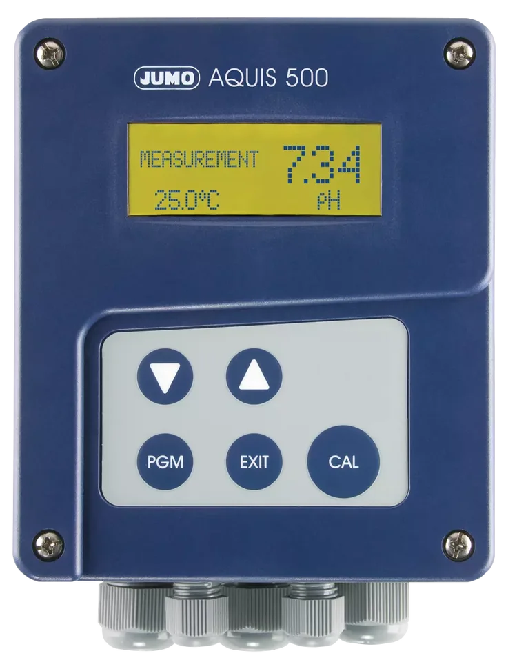 Transmitter and controller for pH value JUMO AQUIS 500 pH
