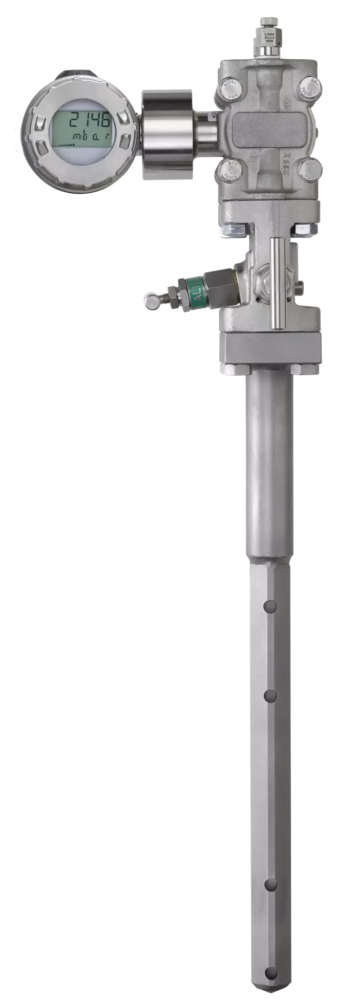 Flow measurement with pitot tube JUMO flowTRANS DP P01/P02/P03/P04