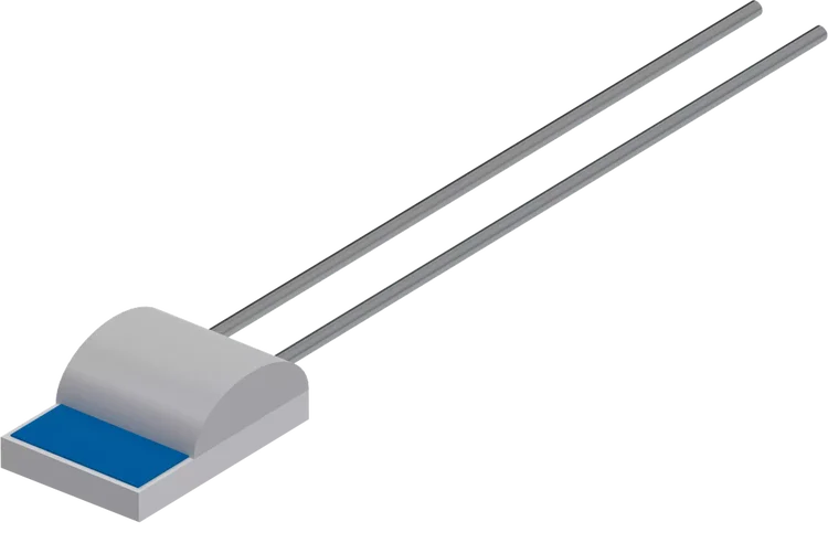 with connection wires according to DIN EN IEC 60751 Platinum-chip temperature sensors PCW-M-PtNi