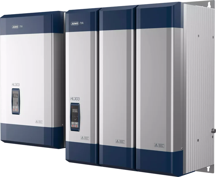 Three-phase thyristor controller for controlling non-linear loads JUMO TYA HL303