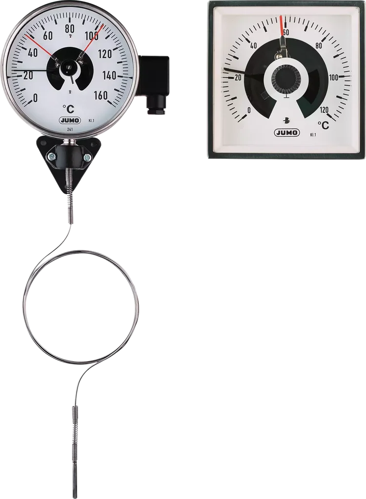 For temperature control Contact dial thermometers