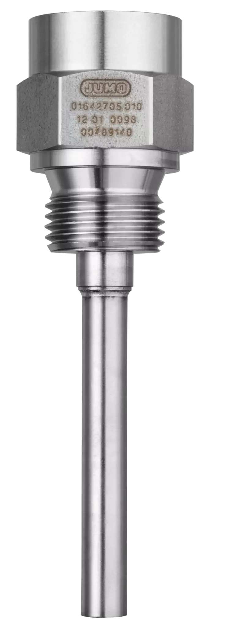 For thermocouples and RTD temperature probes Screw-in thermowells