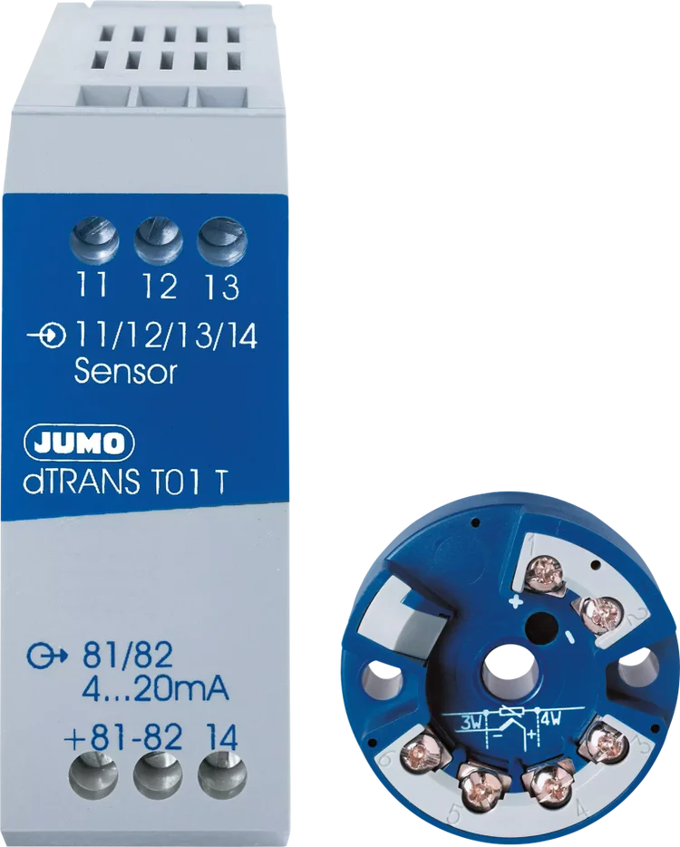 Two-wire transmitter JUMO dTRANS T01