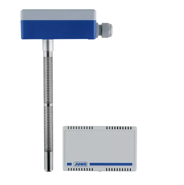 Hygro transducer and hygrothermal transducer