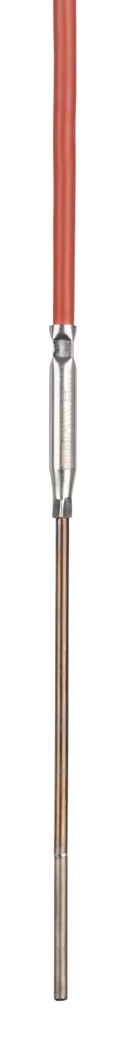 With connecting cable according to DIN EN 60751 Mineral-insulated RTD temperature probe