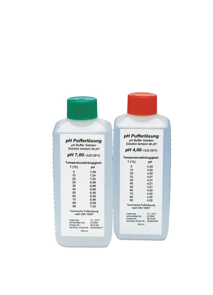 pH/redox/juhtivuse puhverlahused; KCl