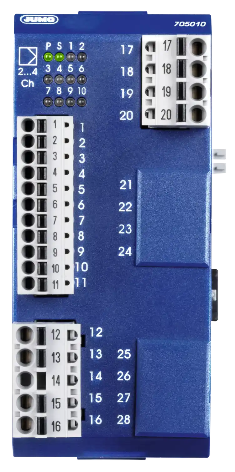 Módulo controlador multicanal