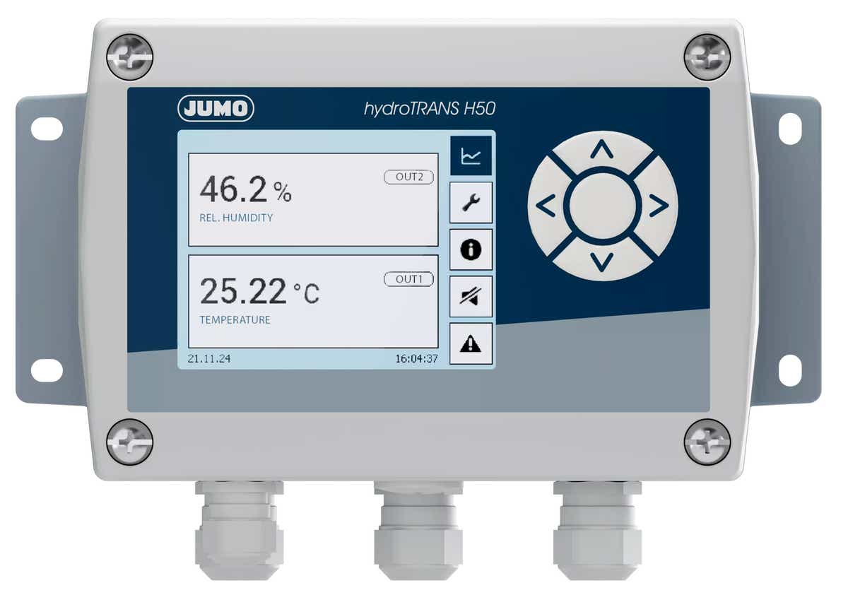 JUMO hydroTRANS H50 Humidity and temperature sensor for industrial ...