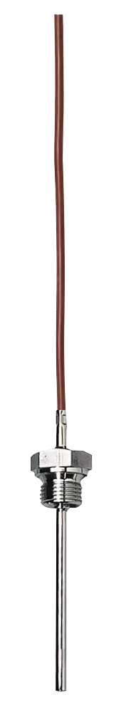 With connecting cable Screw-in RTD temperature probe