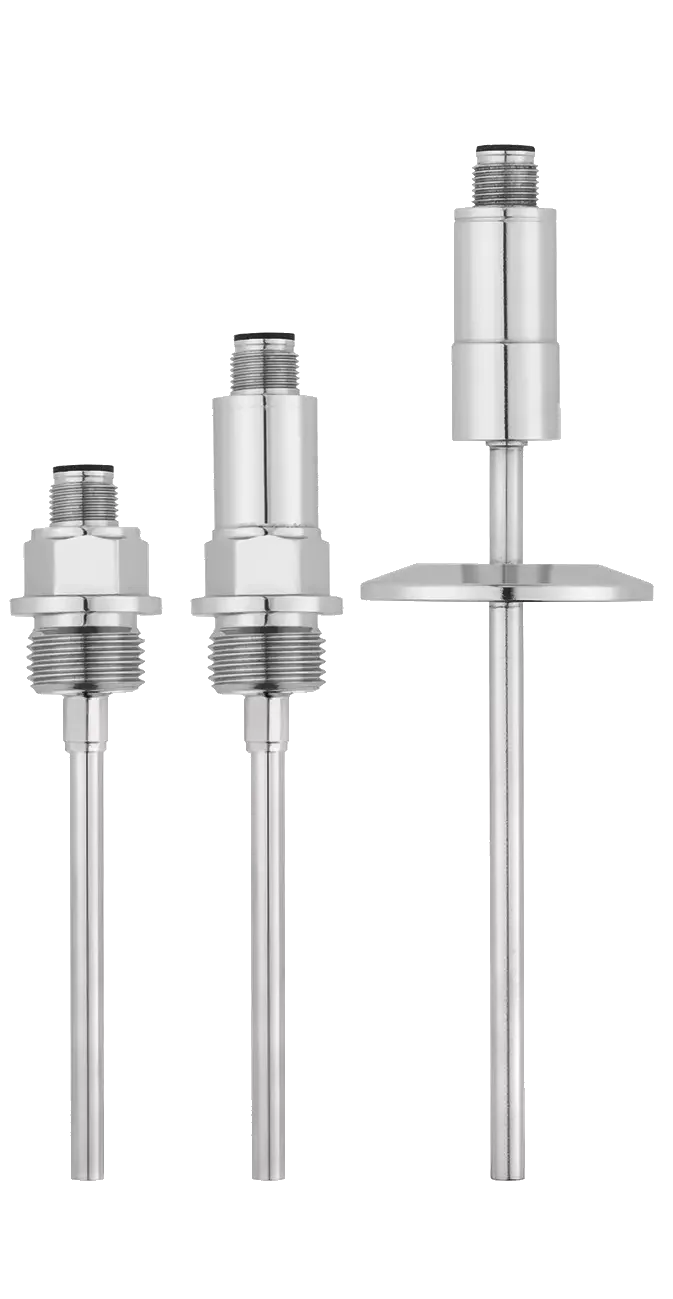 Screw-in RTD temperature probe with/without transmitter JUMO dTRANS T100