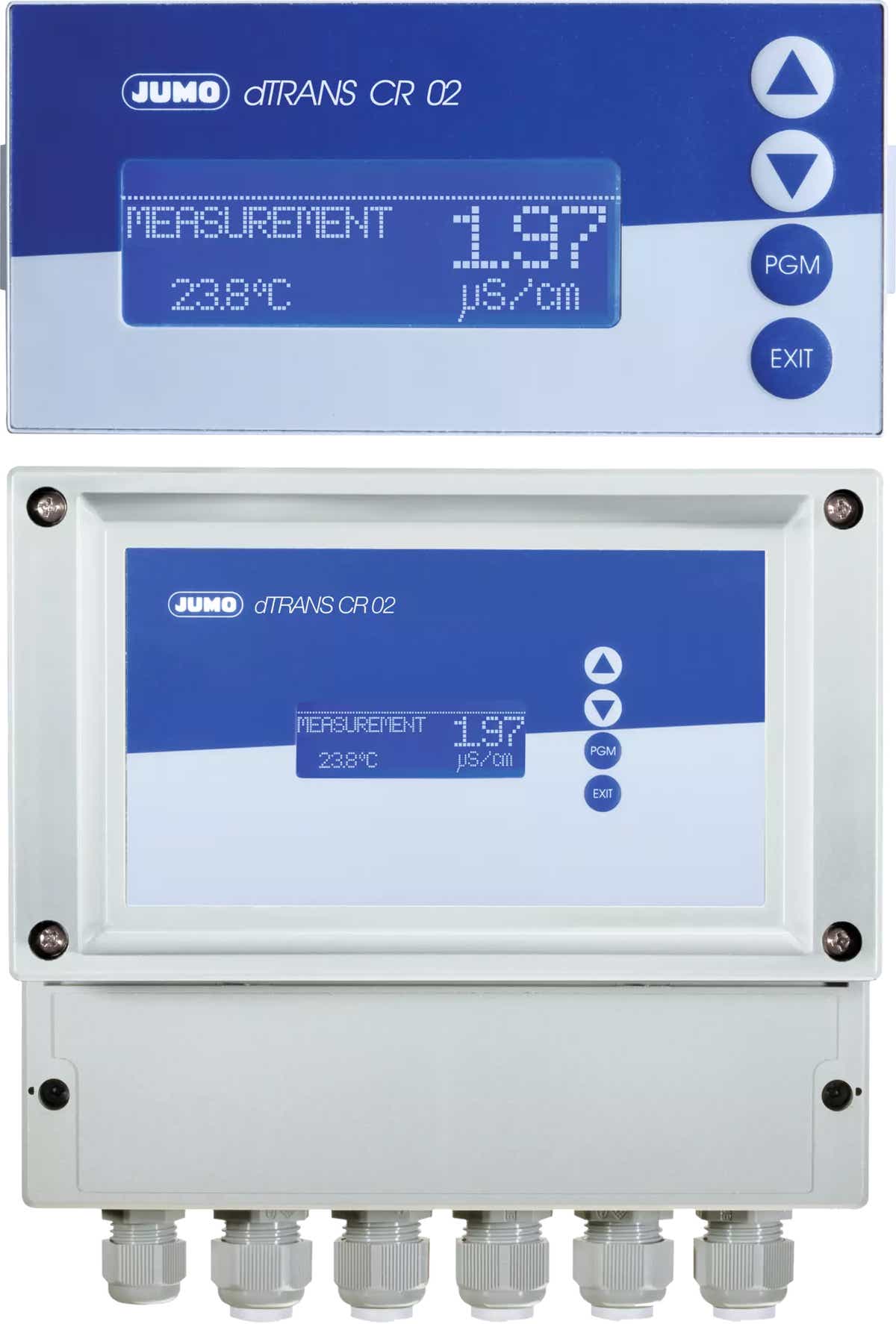 JUMO dTRANS CR 02 Compact multichannel transmitters and controllers for ...