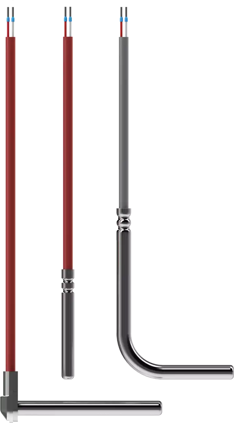 Push-in RTD temperature probe