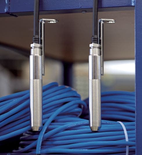 JUMO MAERA S 28 hydrostatic level transmitter in application